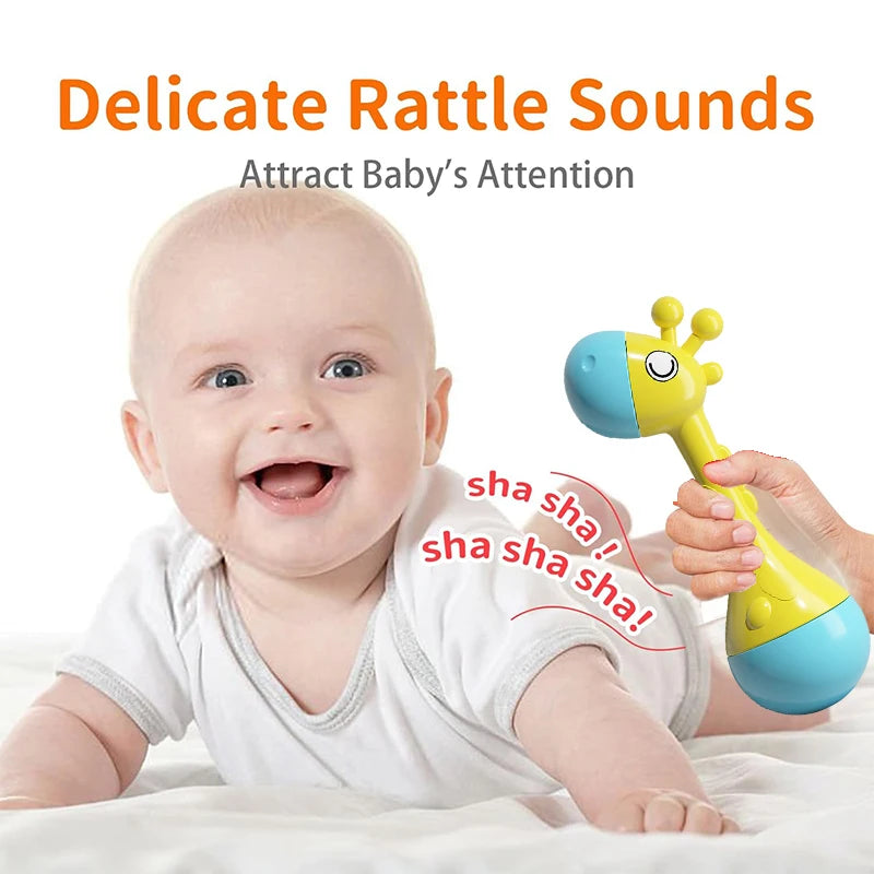 Mi Primera Jirafa: Sonajero Sensorial