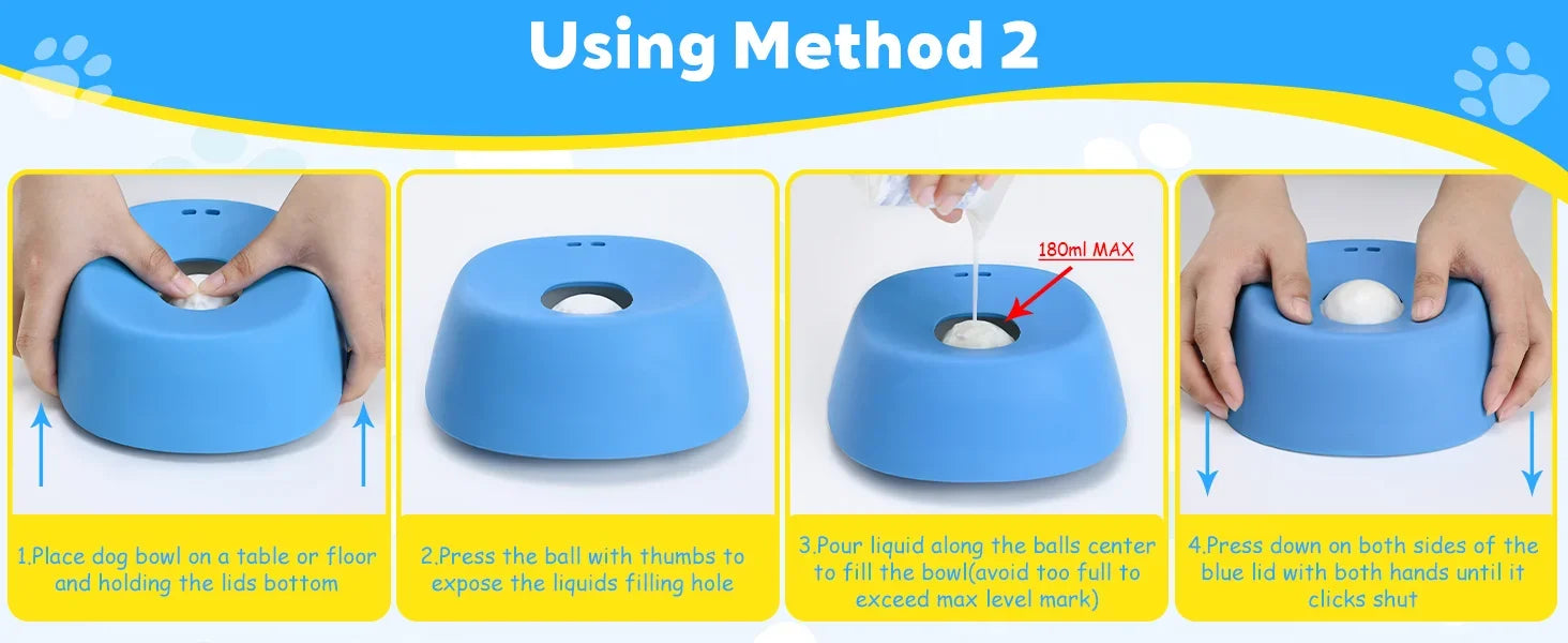 Comedero Lento Esférico "Lick-Ball" - Anti-Ansiedad para Perros.