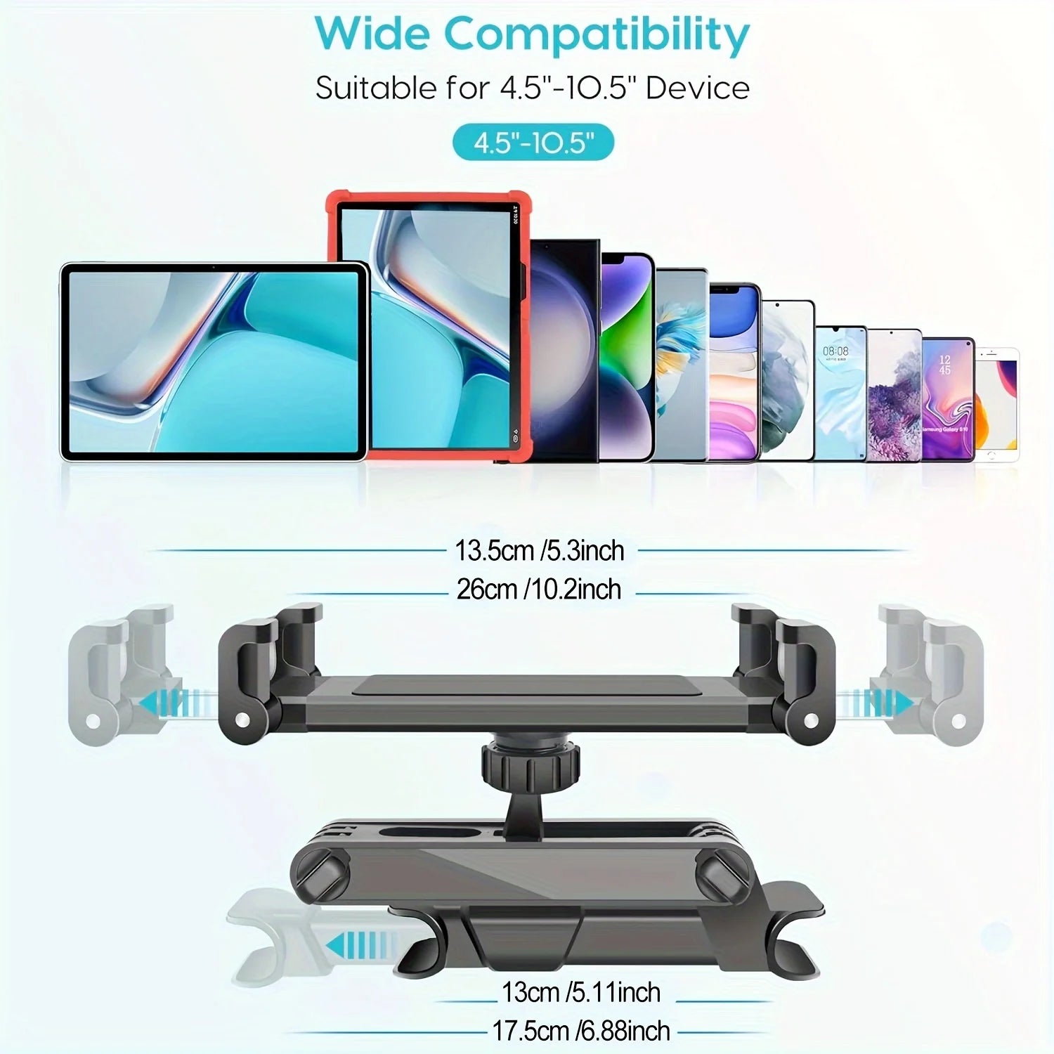 Soporte de Asiento Trasero para Tablet: Entretenimiento Total en tu Auto.