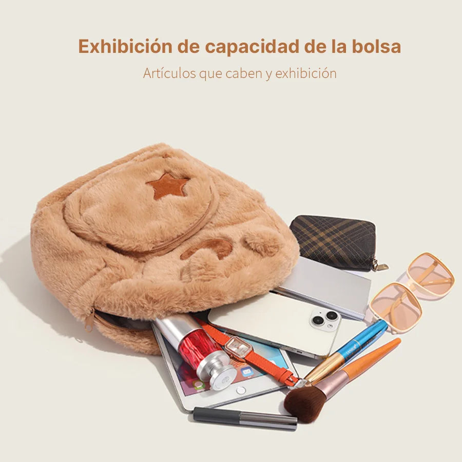 Mochila Infantil de Capibara con Diseño Animado