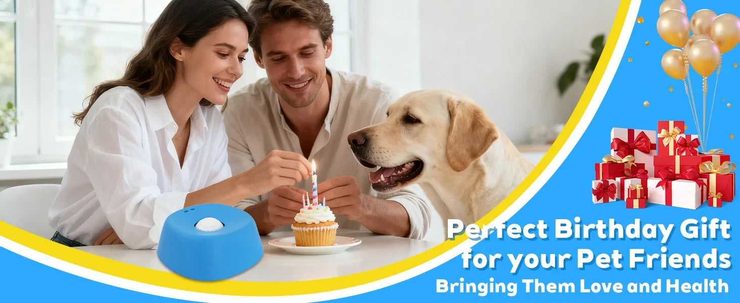 Comedero Lento Esférico "Lick-Ball" - Anti-Ansiedad para Perros.