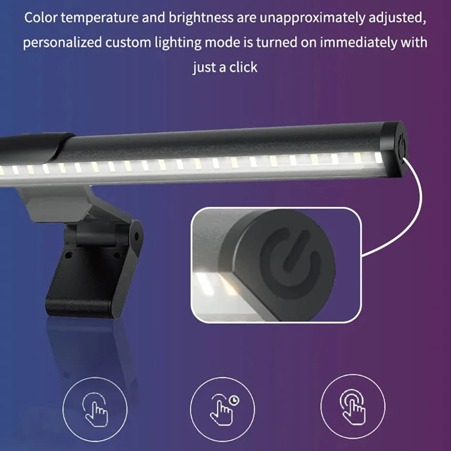 Barra de luz para monitor de escritorio...