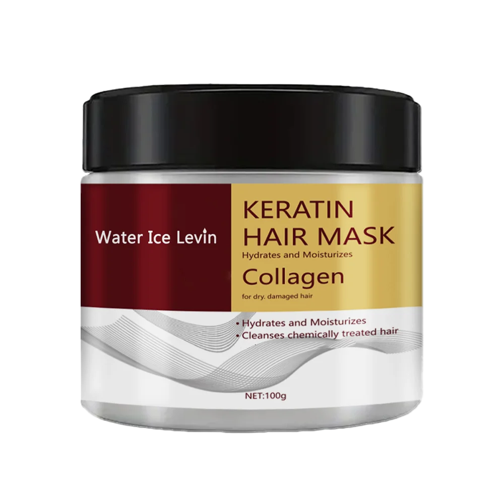 Mascarilla de Keratina y Colágeno - Reparación Intensiva y Brillo Espejo