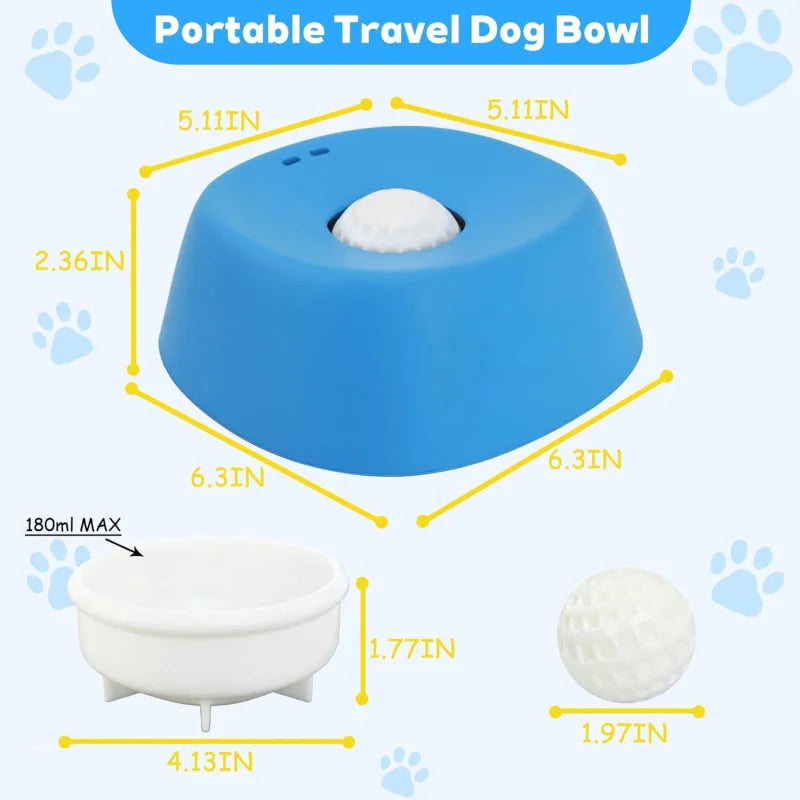 Comedero Lento Esférico "Lick-Ball" - Anti-Ansiedad para Perros.