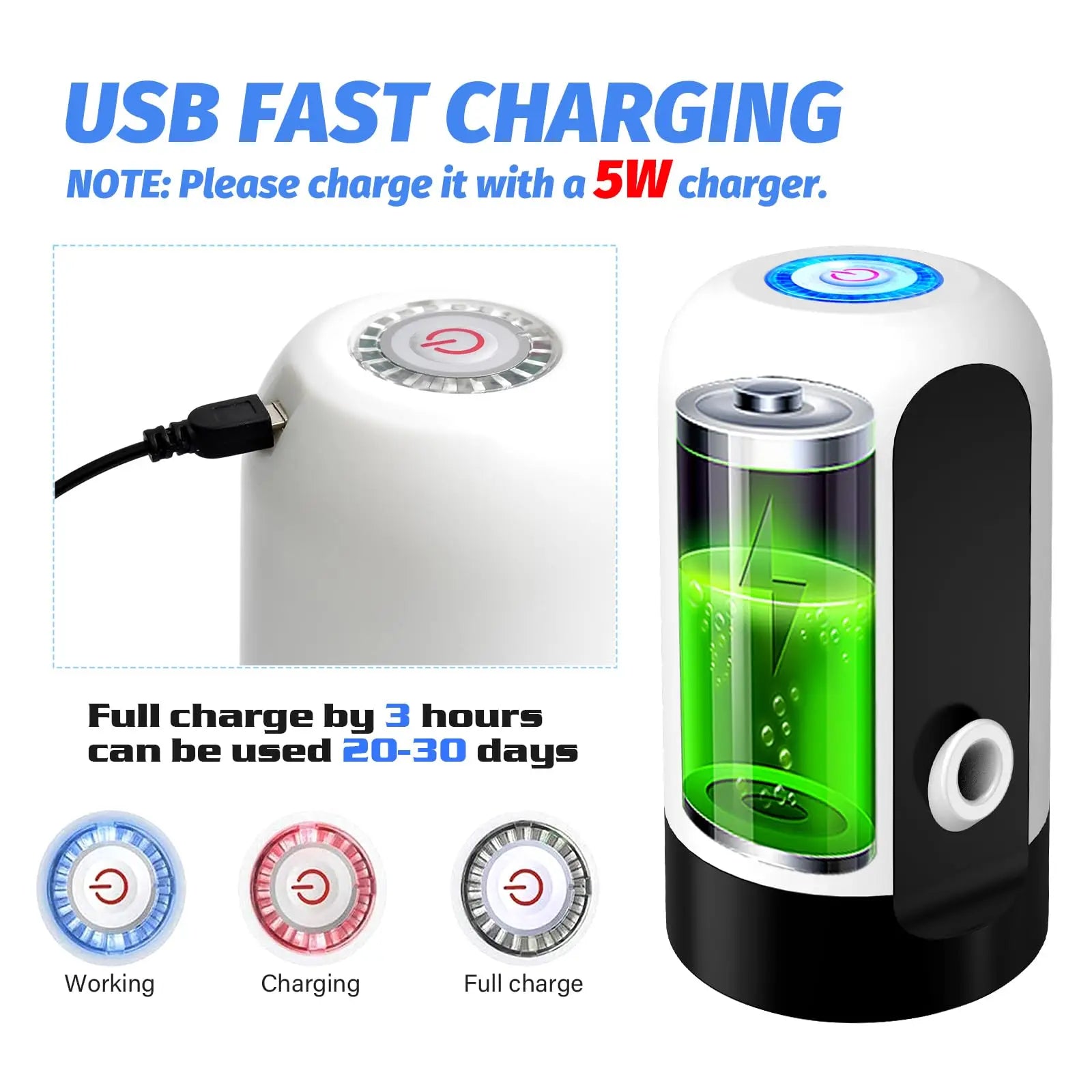 Dispensador Eléctrico Universal para Garrafón - DarExpress™