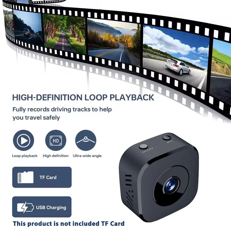 Set de Mini Cámara de Seguridad WiFi HD - Monitor de Bebé y Vigilancia Remota