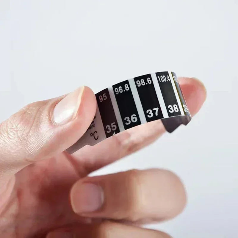 Set de Tiras Termómetro para Bebé - Monitoreo de Fiebre sin Contacto