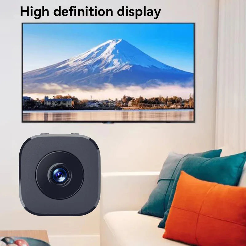 Set de Mini Cámara de Seguridad WiFi HD - Monitor de Bebé y Vigilancia Remota