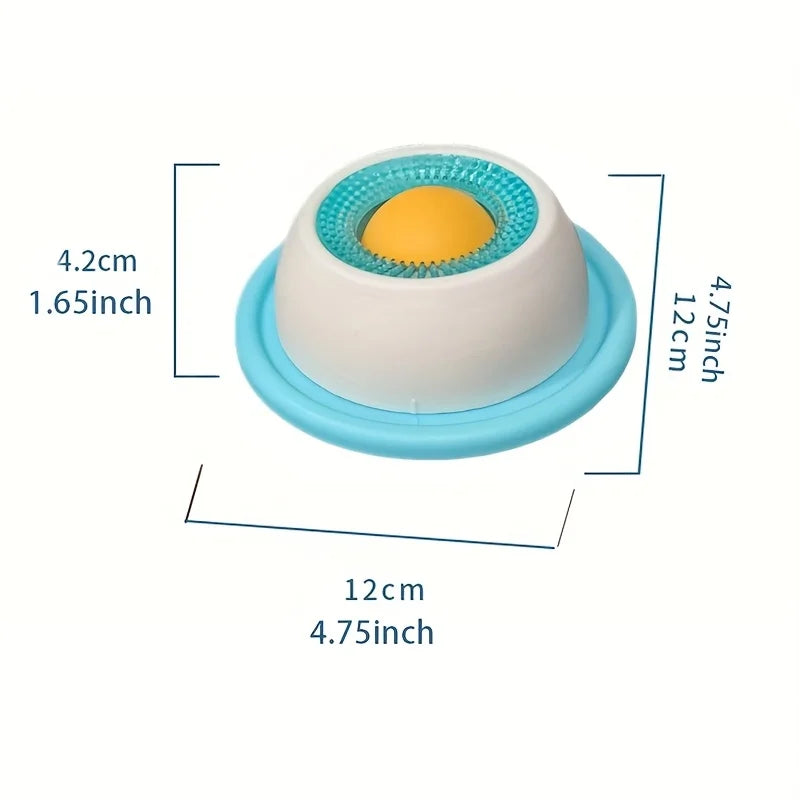 Plato de Lameo Relajante: Juguete Interactivo Anti-Ansiedad para Mascotas