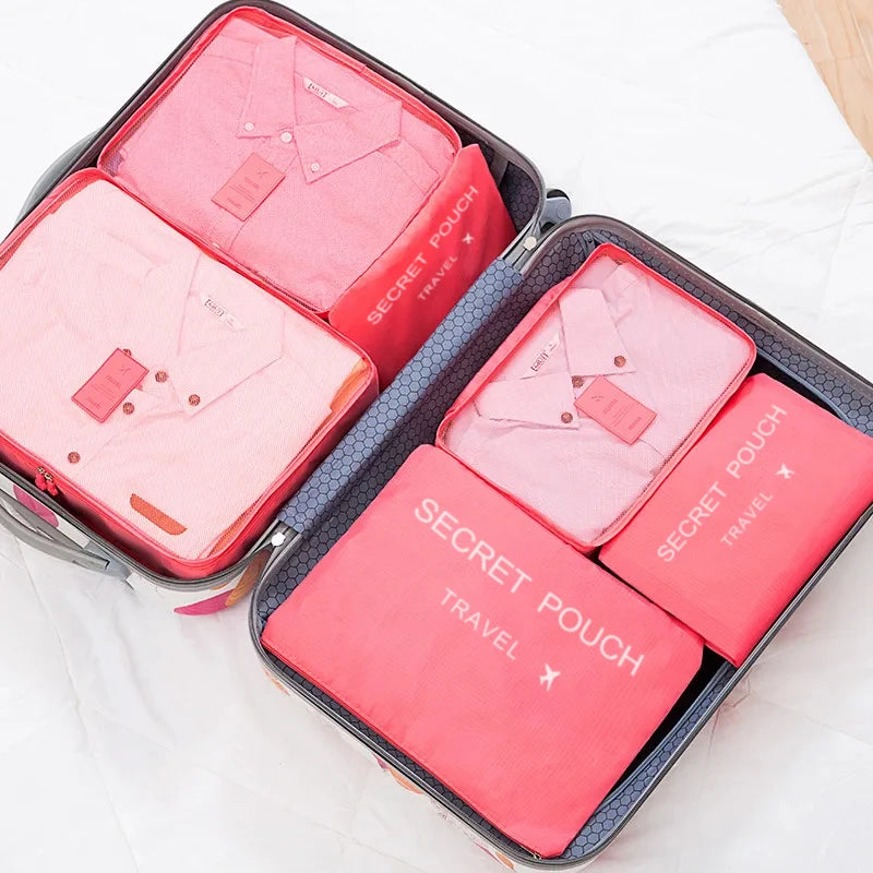 Set de Organizadores de Maleta (6 piezas)