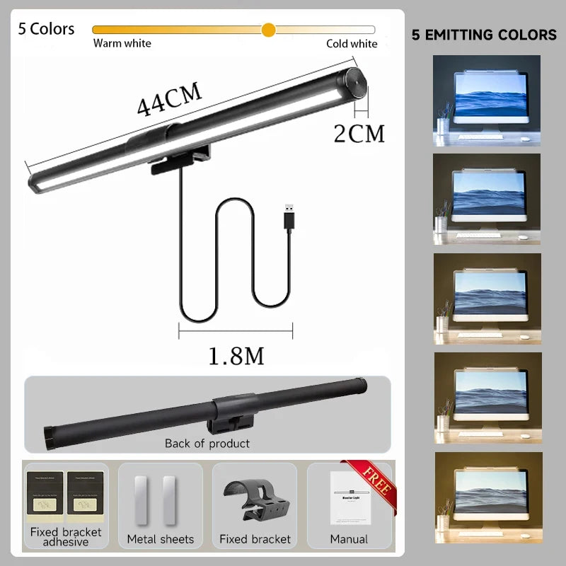Barra de luz para monitor de escritorio...