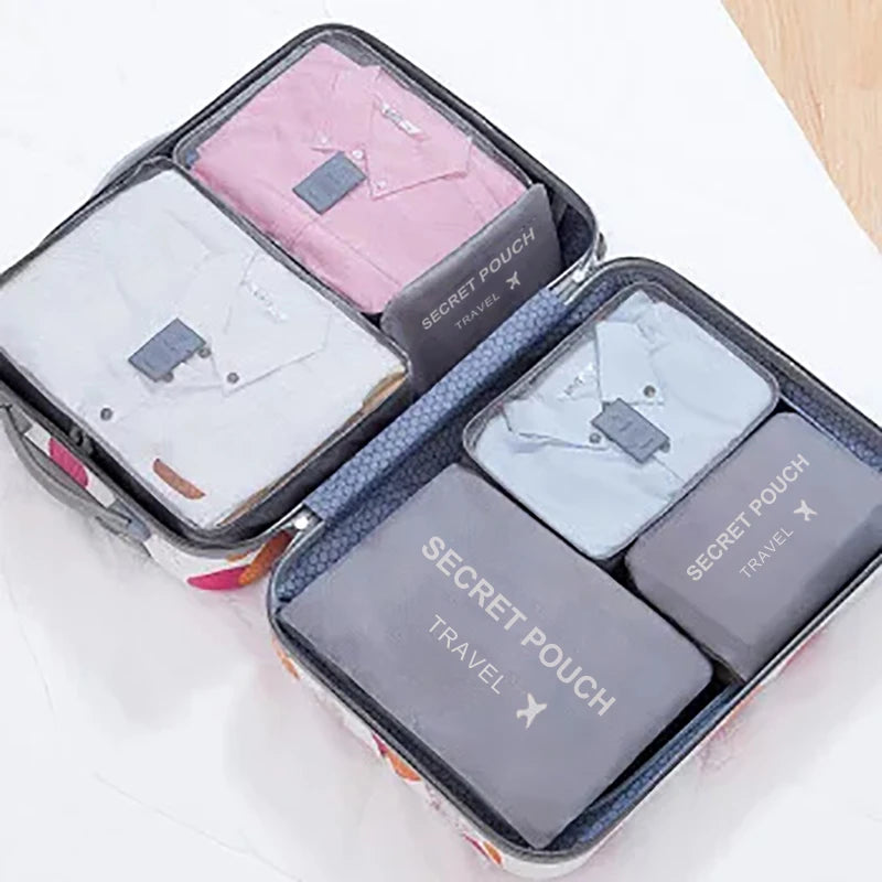 Set de Organizadores de Maleta (6 piezas)