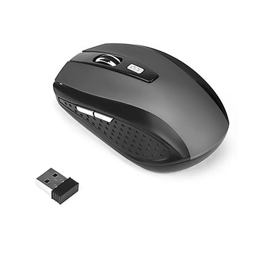 2.4G Wireless Mouse 2.4Ghz Gaming Mouse 6D Optical Wireless Mouse Slim Mini Noiseless Mice  DPI1600 for Macbook PC Laptop