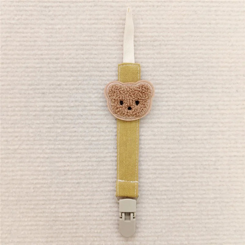 Sujetador de Chupón "TeddyHug": Suave y Seguro