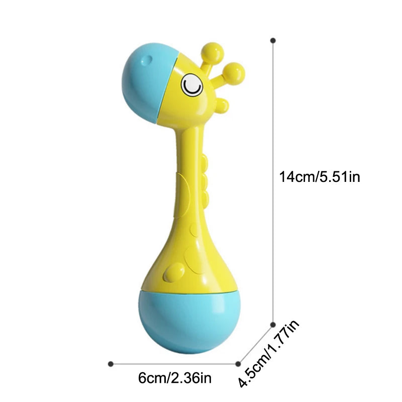 Mi Primera Jirafa: Sonajero Sensorial