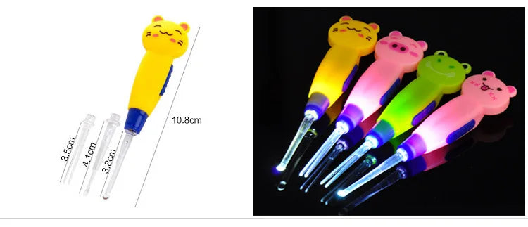 Limpiador de Oídos con Luz LED para Bebés: Limpieza Segura y Precisa