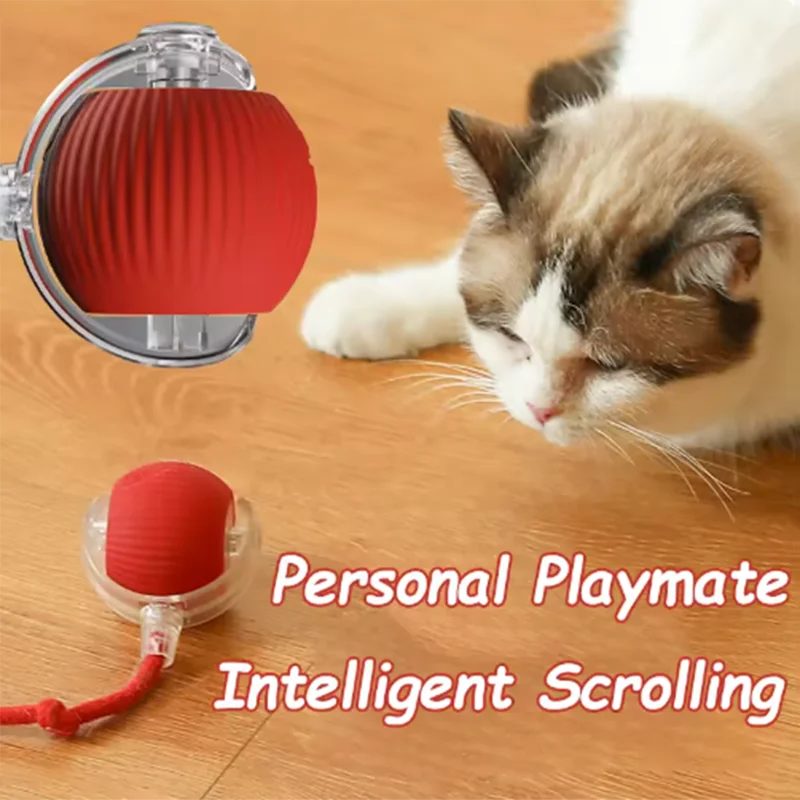 Pelota Inteligente Interactiva para Perros y Gatos - Sensor de Obstáculos y Movimiento Real