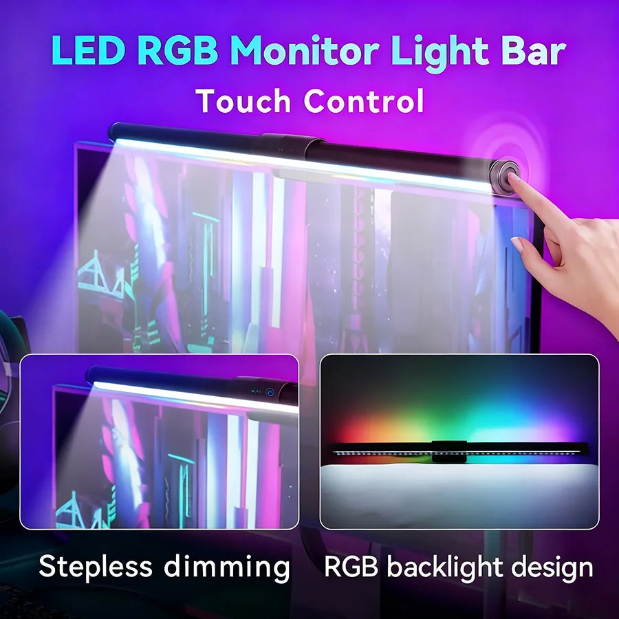 Barra de luz para monitor de escritorio...
