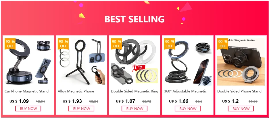Soporte Magnético para Celular MagVacuum – Ventosa de Vacío y Rotación 360°