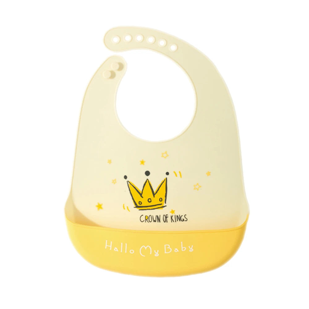 Babero Impermeable con Recolector de Migajas