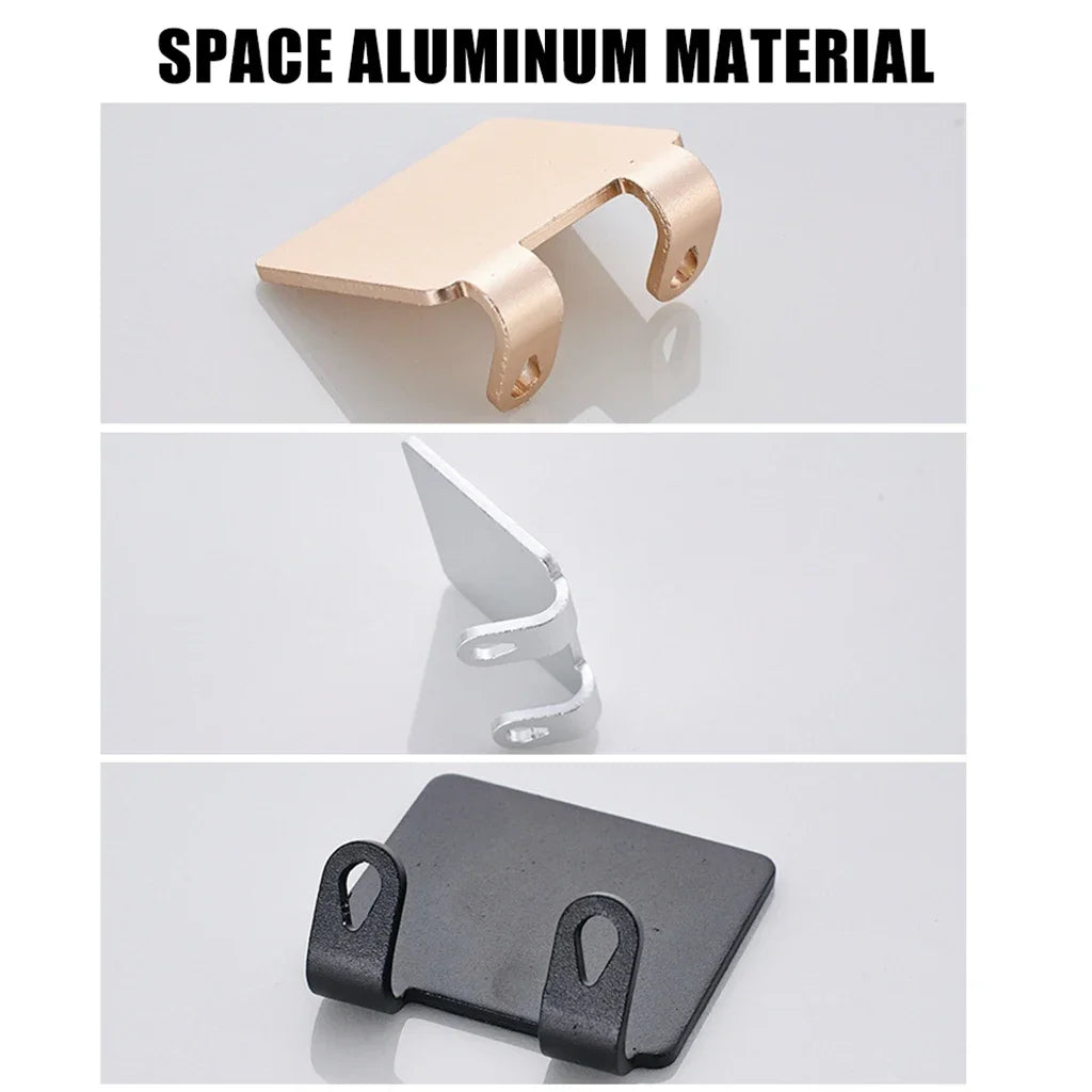 Soporte de Acero Inoxidable para Rastrillo - Adhesivo de Pared Sin Taladro