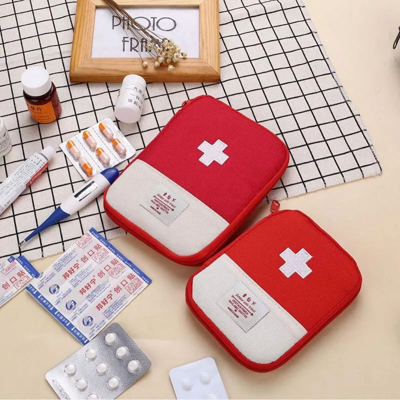 Botiquín de Primeros Auxilios Portátil - Estuche Rígido Organizador