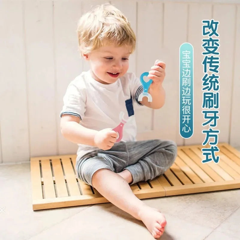 Cepillo Dental 360° para Niños: Limpieza Total en Segundos