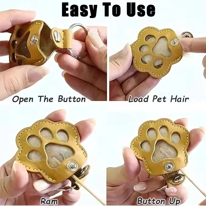 Llavero Conmemorativo Huellita de Mascota - DarExpress™