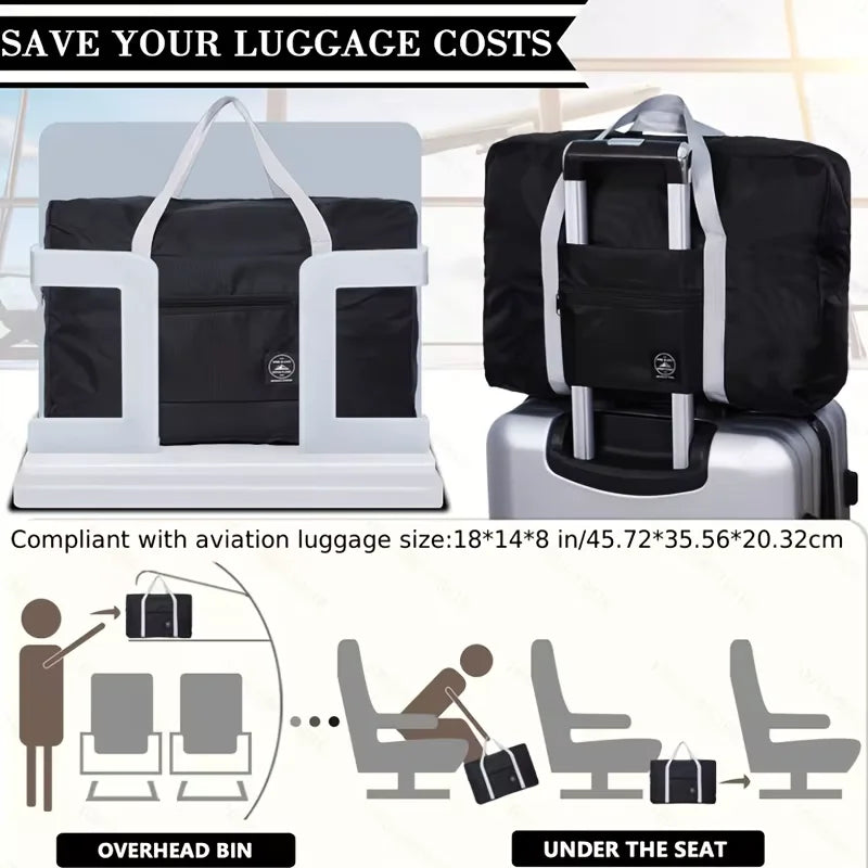 Maleta de Viaje Plegable "Expand-It" - Gran Capacidad e Impermeable