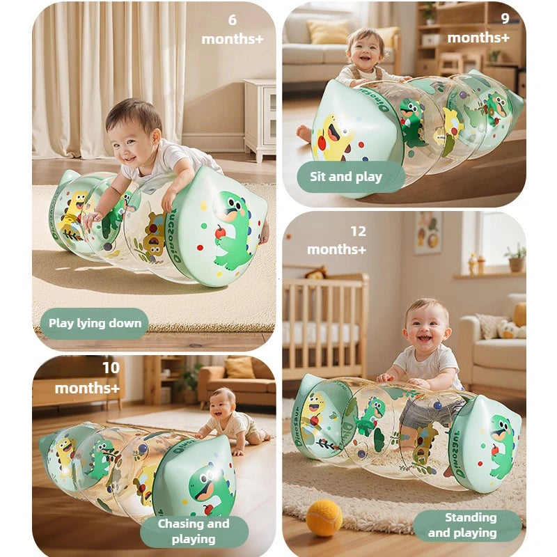 Rodillo Inflable de Gateo - Estimulación Temprana y Motricidad