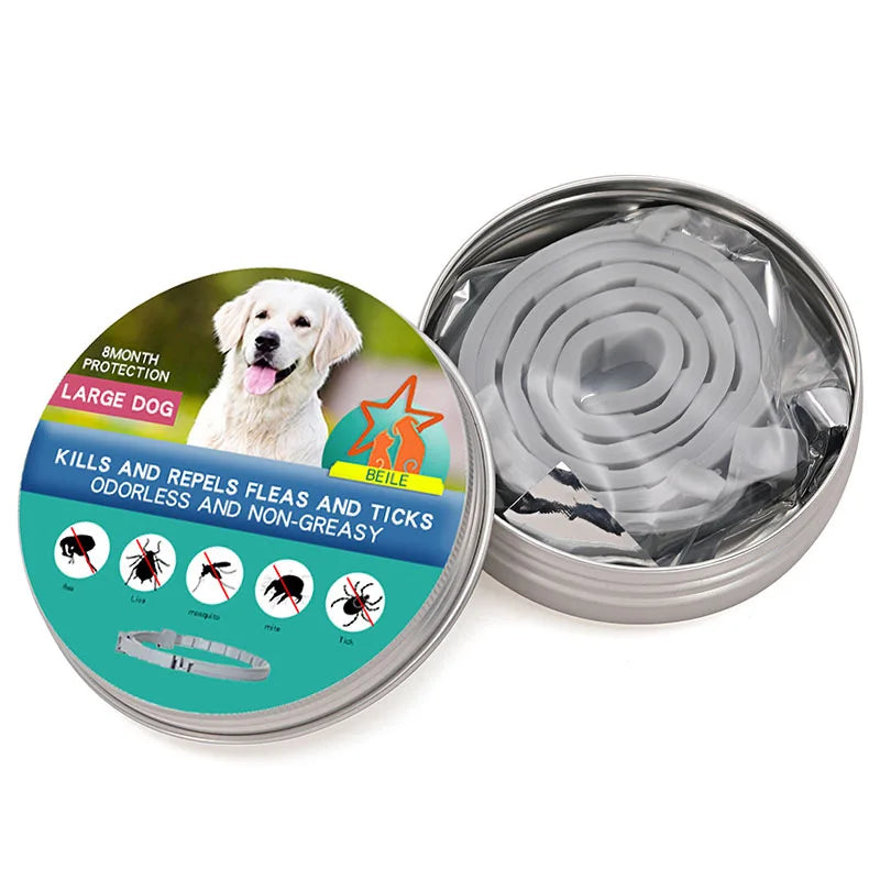 Collar Antipulgas y Garrapatas para Mascotas (8 Meses) - DarExpress™