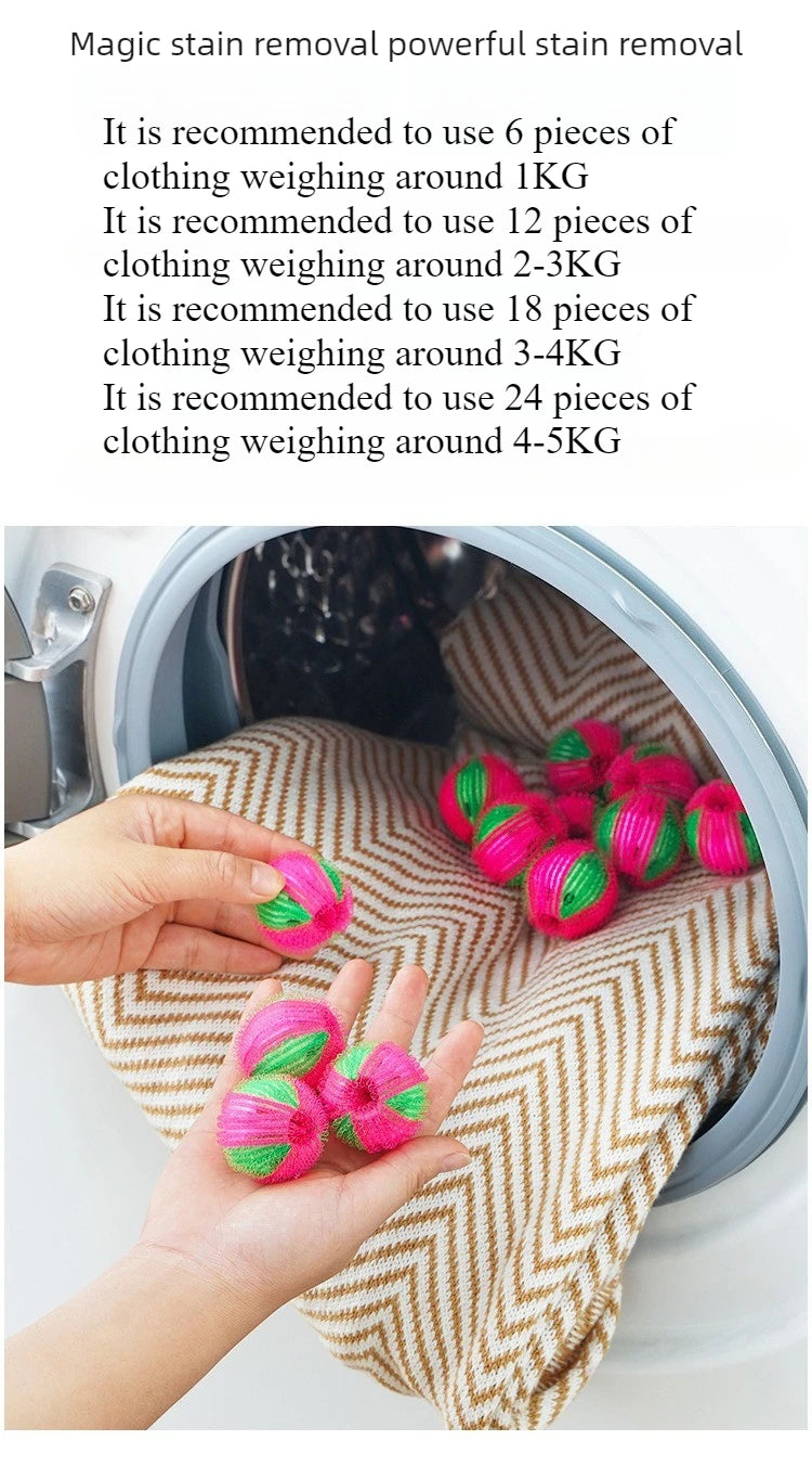 Esferas Quita Pelusa para Lavadora (Pack de Varias Piezas)