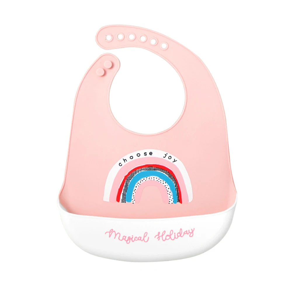 Babero Impermeable con Recolector de Migajas