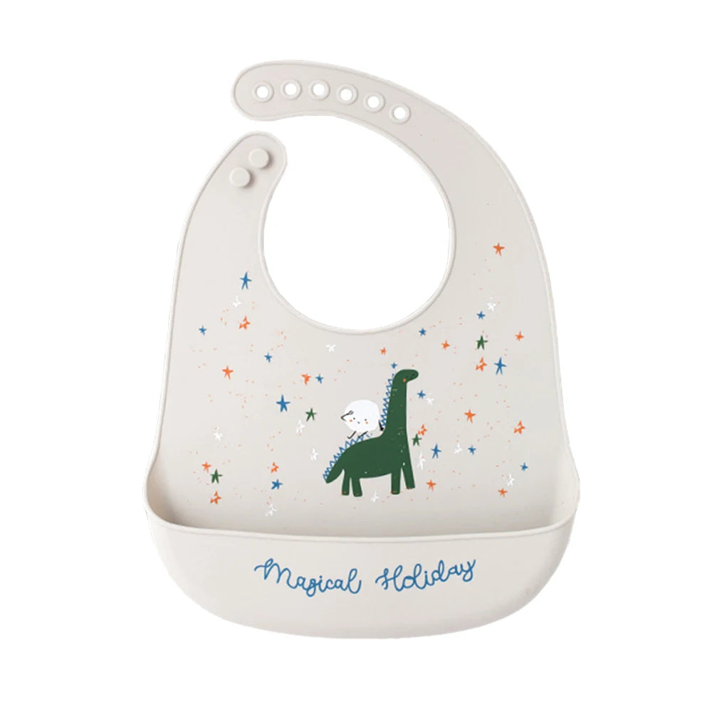 Babero Impermeable con Recolector de Migajas