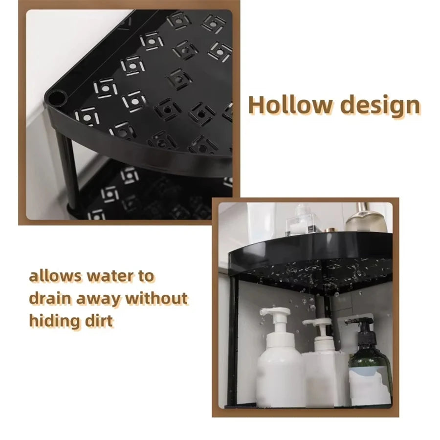Organizador Esquinero de 3 Niveles para Baño y Cocina - DarExpress™
