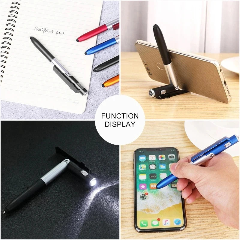 Pluma Táctica Multifunción 4 en 1