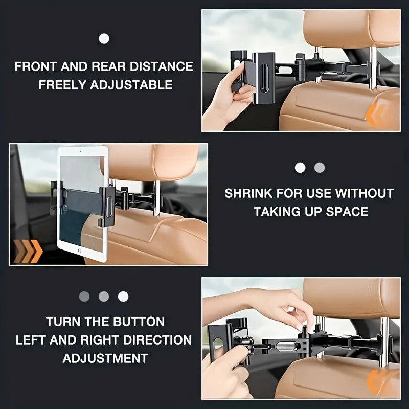 Soporte de Asiento Trasero para Tablet: Entretenimiento Total en tu Auto.