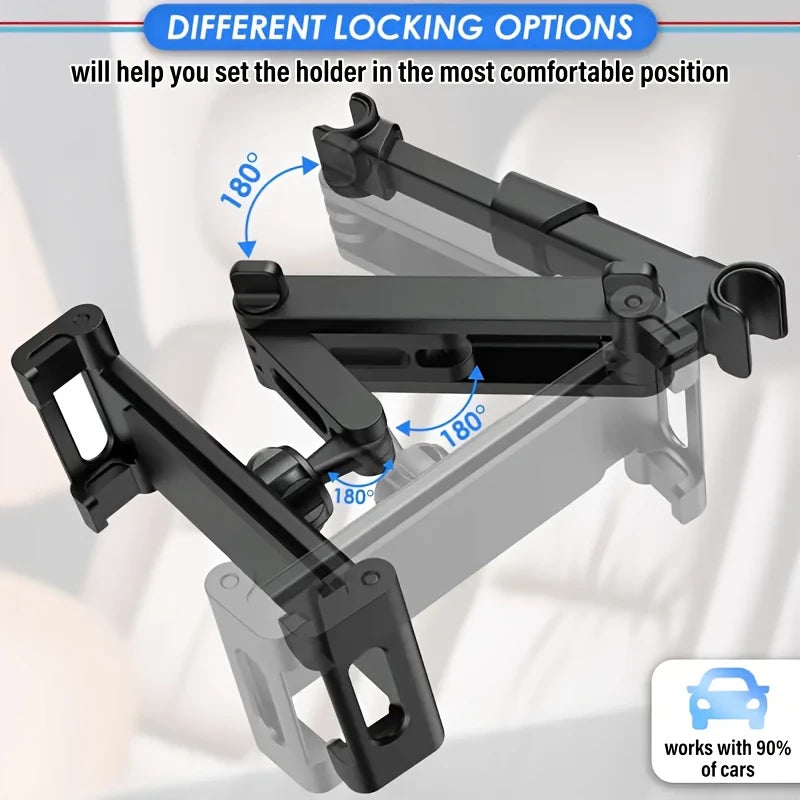 Soporte de Asiento Trasero para Tablet: Entretenimiento Total en tu Auto.