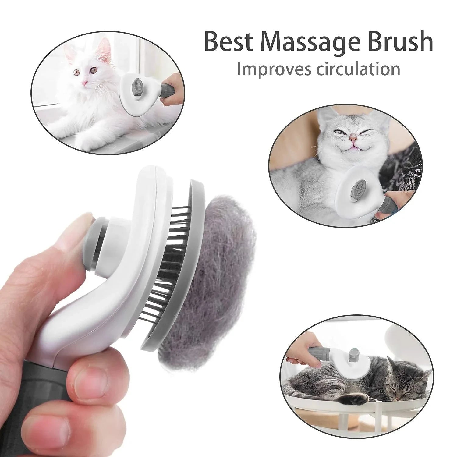 Cepillo Autolimpiable Pro para Mascotas - DarExpress™