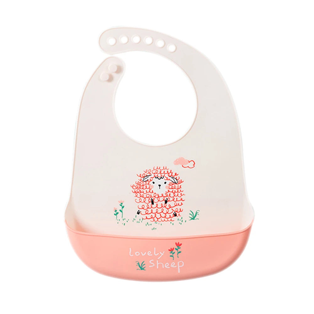 Babero Impermeable con Recolector de Migajas