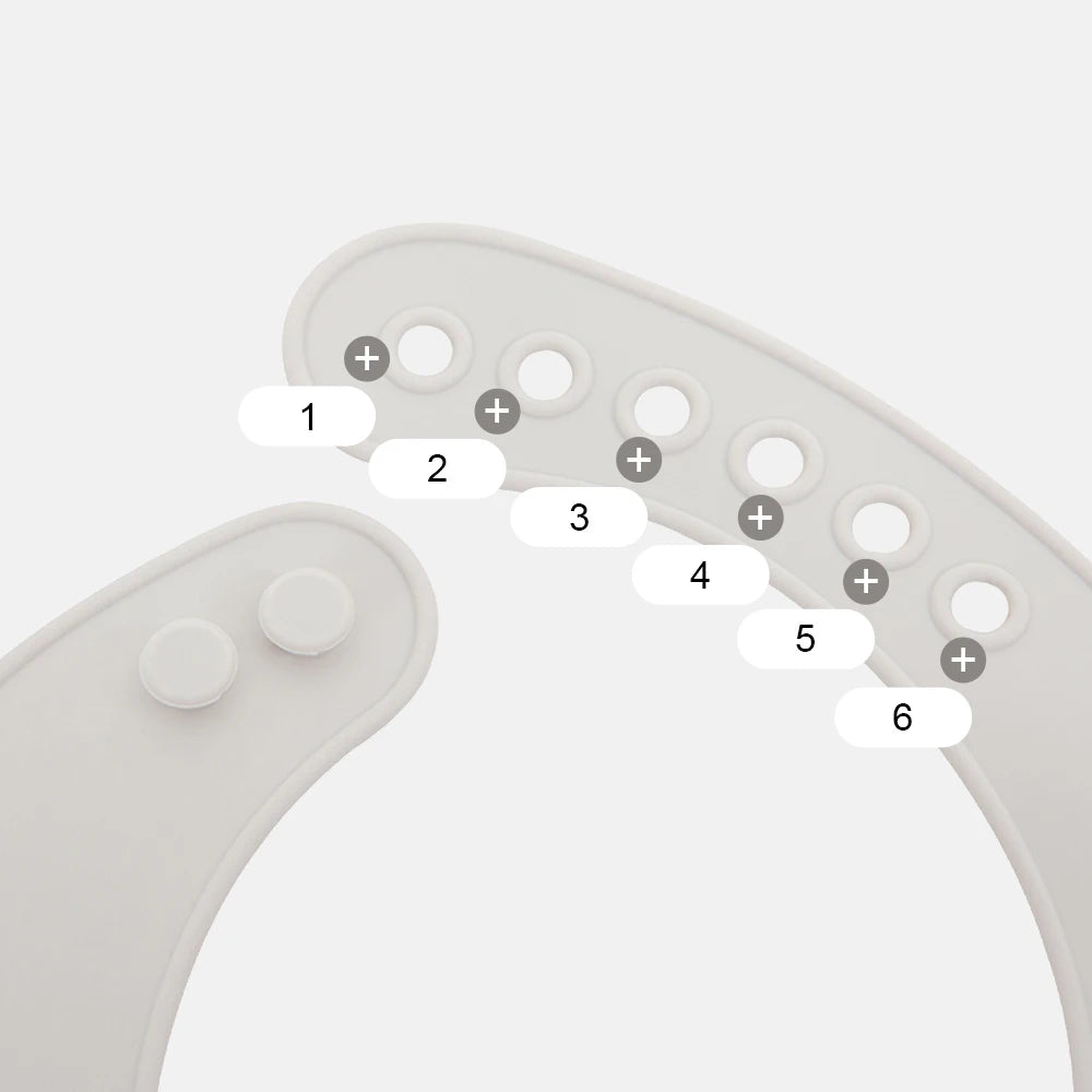 Babero Impermeable con Recolector de Migajas