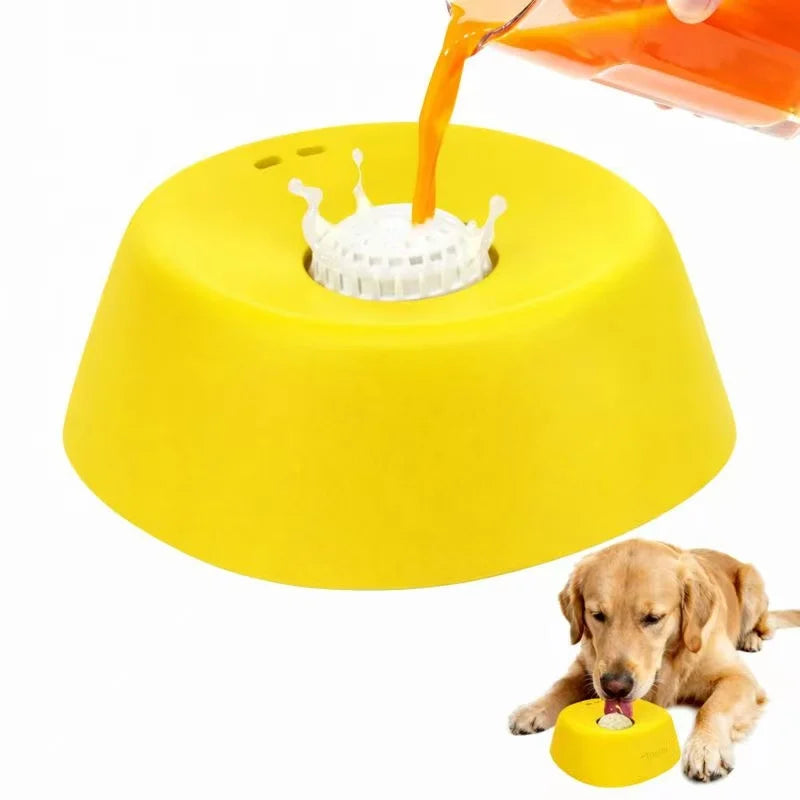 Comedero Lento Esférico "Lick-Ball" - Anti-Ansiedad para Perros.