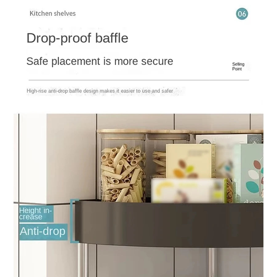 Organizador Esquinero de 3 Niveles para Baño y Cocina - DarExpress™