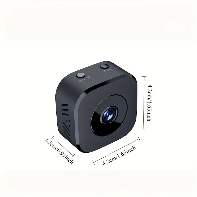 Set de Mini Cámara de Seguridad WiFi HD - Monitor de Bebé y Vigilancia Remota