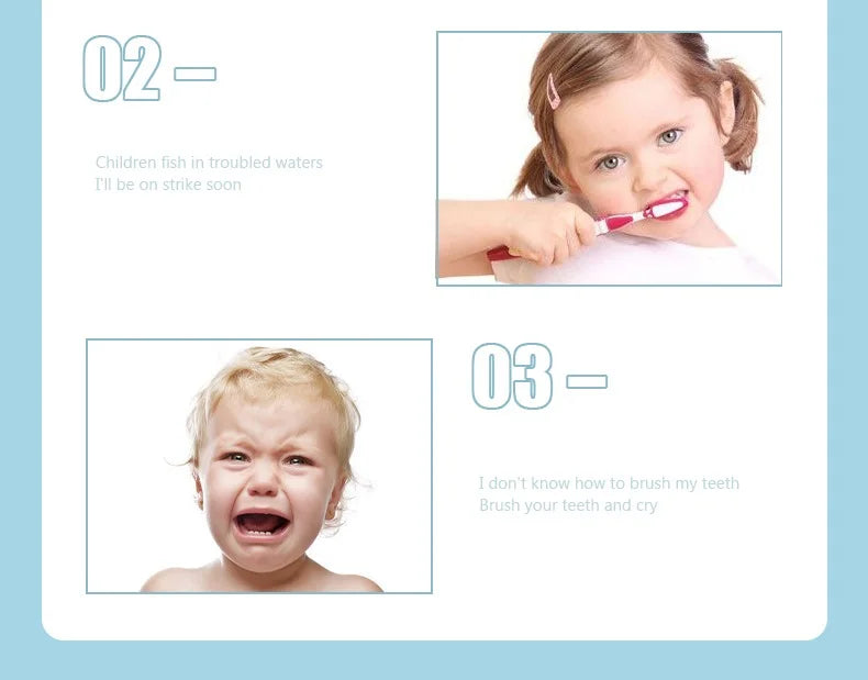 Cepillo Dental 360° para Niños: Limpieza Total en Segundos