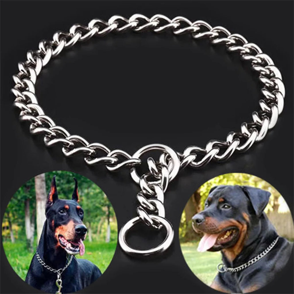 Collar de estrangulamiento Pet P Snake Chain...