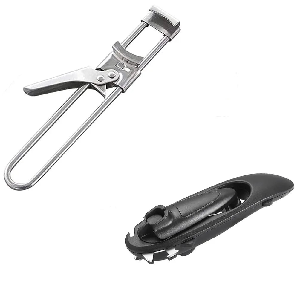 Abrelatas y abrebotellas, tensión de mano...