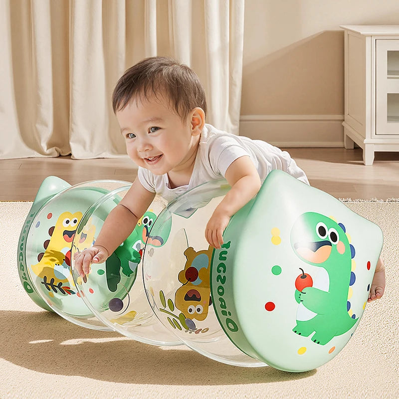Rodillo Inflable de Gateo - Estimulación Temprana y Motricidad