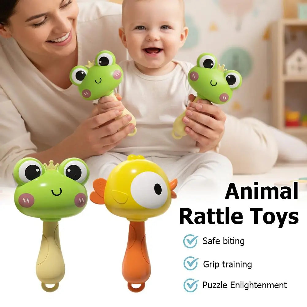 Mi Primer Amiguito: Sonajero de Agarre Suave