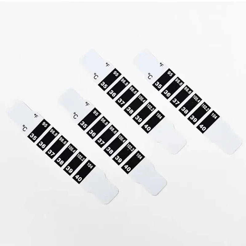 Set de Tiras Termómetro para Bebé - Monitoreo de Fiebre sin Contacto